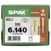 SPAX 0251010601405 R 88193 m.Spitze/T-STAR šroub do dřeva 6 mm 140 mm T-STAR plus ocel WIROX 100 ks