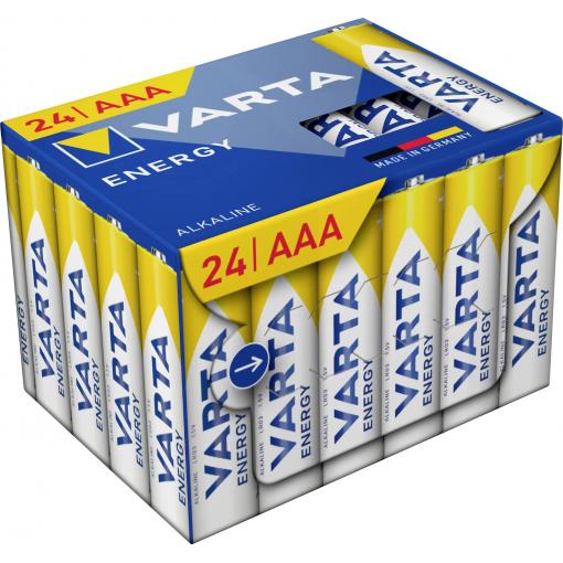 Varta VARTA Energy AAA Cube Pack24 mikrotužková baterie AAA alkalicko-manganová 1.5 V 24 ks