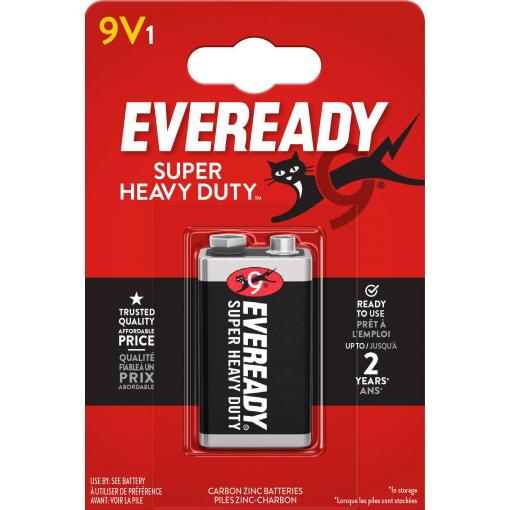 Eveready SHD baterie 9 V zinko-uhlíková 9 V 1 ks