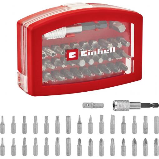 Einhell BELT CLIP 118495 sada bitů, 32dílná, PZ, PH, plochý, TX, 1/4