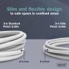 Digitus DK-1632-A-015S RJ45 síťové kabely, propojovací kabely CAT 6A F/FTP 1.5 m šedá barevně rozlišený, stíněný, točený drát, S průchodkou chránící proti