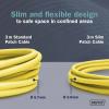 Digitus DK-1632-A-015S-Y RJ45 síťové kabely, propojovací kabely CAT 6A F/FTP 1.5 m žlutá barevně rozlišený, stíněný, točený drát, S průchodkou chránící proti