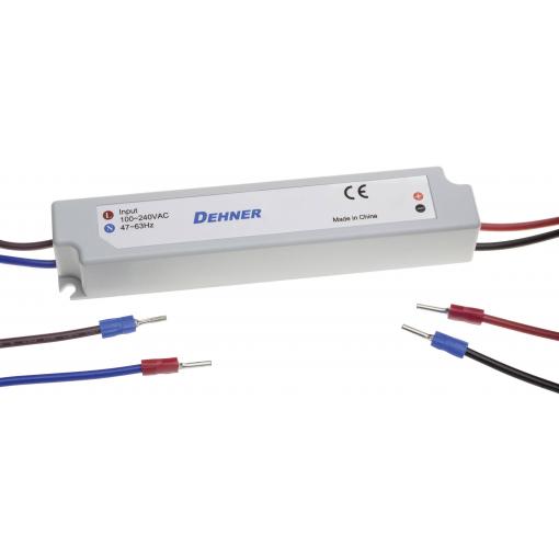 Dehner Elektronik LED 12V24W-IP67 26159 napájecí zdroj pro LED konstantní napětí 24 W 0 - 2 A 12 V/DC bez možnosti stmívání, ochrana proti přepětí 1 ks