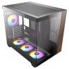 Antec CX800 Wood midi tower herní pouzdro černá, dřevo prachový filtr