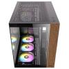 Antec CX800 Wood midi tower herní pouzdro černá, dřevo prachový filtr
