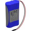 Ansmann 1S2P Akkupack 2x 18650 Kabel Li-Ion 3.6V 5200mAh Akupack 2 x Li-Ion 3.6 V 5200 mAh
