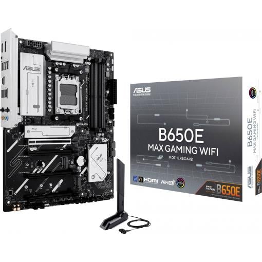 Asus MB B650E MAX GAMING WIFI Základní deska Socket (PC) AMD AM5 Tvarový faktor ATX Čipová sada základní desky AMD® B650