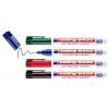 Edding EDDING - 8400 CD-Marker farbsortiert 0.5 - 1.0 mm 4 St. 4-8400-4-2 popisovač na CD/DVD černá, zelená, červená, modrá 0.5 mm, 1 mm