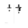 Neomounts držák monitoru DS60-600BL3 3 Displej: (s) 25,4 cm (10) - 68,6 cm (27) černá nastavitelná výška, naklápěcí, nakláněcí, stojan