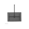 Neomounts CL35-440BL16L TV stropní držák 94,0 cm (37) - 177,8 cm (70) stropní držák, nastavitelná výška, nakláněcí, naklápěcí