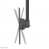 Neomounts CL35-440BL16XL TV stropní držák 94,0 cm (37) - 177,8 cm (70) stropní držák, nastavitelná výška, nakláněcí, naklápěcí