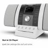 TechniSat MULTYRADIO 4.0 SE, schwarz/weiß 0001/3983 internetové stolní rádio, DAB+, FM, černá, bílá