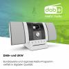 TechniSat MULTYRADIO 4.0 SE, schwarz/weiß 0001/3983 internetové stolní rádio, DAB+, FM, černá, bílá