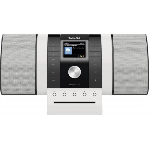 TechniSat MULTYRADIO 4.0 SE, schwarz/weiß 0001/3983 internetové stolní rádio, DAB+, FM, černá, bílá