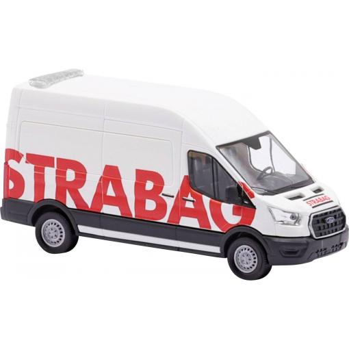 Busch 54512 H0 model osobního automobilu Ford TRANSIT 2014, Strabag