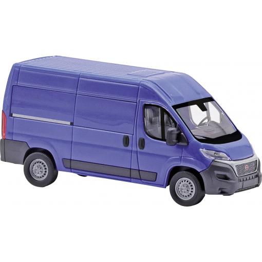 Busch 54603 H0 model osobního automobilu Fiat Ducato, modrá