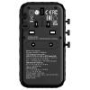 Verbatim UTA-10 GaN III cestovní nabíječka, GaN, s adaptérem pro Evropu, s britským adaptérem, s americkým adaptérem, 1x USB A , 3x USB-C®, 140 W, Dodávka
