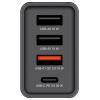 Verbatim CHR-30EU1 USB nabíječka, 3x USB A, 1x USB-C®, 30 W, Dodávka energie, QC 3.0, Power Delivery 3.0, černá