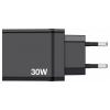 Verbatim CHR-30EU1 USB nabíječka, 3x USB A, 1x USB-C®, 30 W, Dodávka energie, QC 3.0, Power Delivery 3.0, černá
