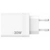 Verbatim CHR-30EU2 USB nabíječka, 3x USB A, 1x USB-C®, 30 W, Dodávka energie, QC 3.0, Power Delivery 3.0, bílá
