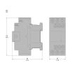 Schneider Electric CAD32AP7 pomocný stykač 3 spínací kontakty, 2 rozpínací kontakty 1 ks