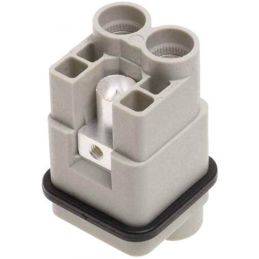 HARTING Han Q2/0-M 09120022751 konektorová vložka, zásuvka, seria Han® Q, 1 ks