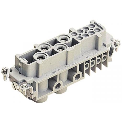 HARTING Han® K4/8-F 09380122701 konektorová vložka, zásuvka, seria Han® Com, 1 ks