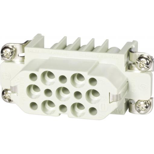 HARTING Han® 15D-F-c 09210153101 konektorová vložka, zásuvka, seria Han® D, 1 ks
