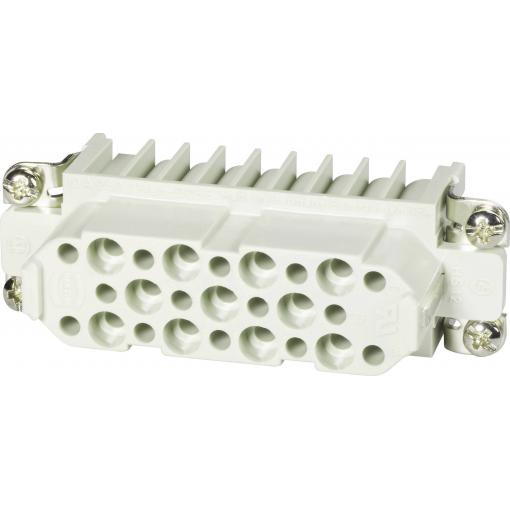 HARTING Han® 25D-F-c 09210253101 konektorová vložka, zásuvka, seria Han® D, 1 ks