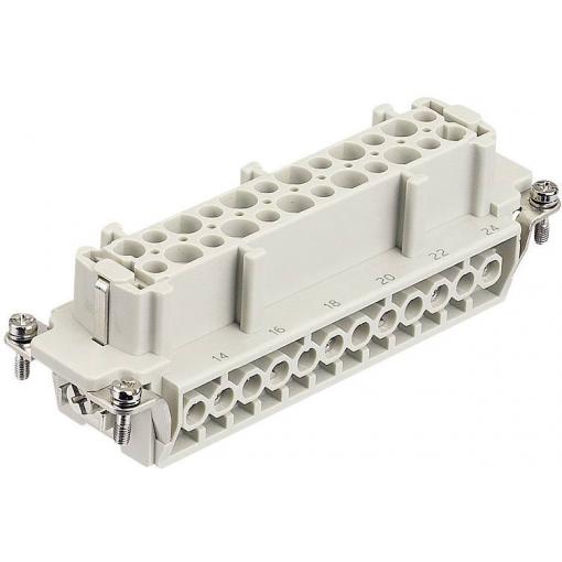 HARTING Han® 10HvE-F-s 09340102701 konektorová vložka, zásuvka, seria Han® Hv E, 1 ks