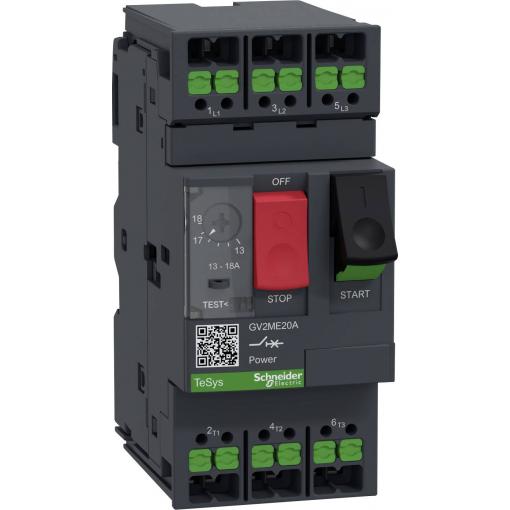 Schneider Electric GV2ME20A ochranné relé motoru 1 ks (š x v x h) 45 x 101 x 78.5 mm