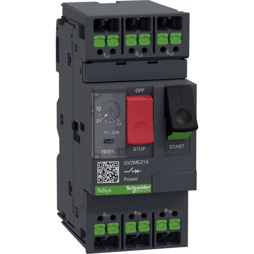 Schneider Electric GV2ME21A ochranné relé motoru 1 ks (š x v x h) 45 x 101 x 78.5 mm