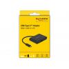 Delock USB 2.0 adaptér [1x USB-C® zástrčka - 1x HDMI zásuvka, USB-C® zásuvka (nabíjení)] 64091 0.15 m
