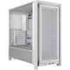 Corsair FRAME 4000D RS midi tower PC skříň bílá prachový filtr