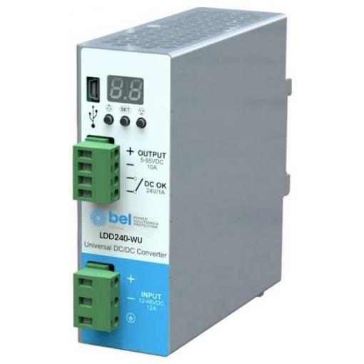 Belfuse LDD240-WU síťový zdroj na DIN lištu DC/DC 240 W Obsah 1 ks