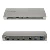 StarTech.com USB-C® dokovací stanice TB4CDOCKUE Vhodné pro značky (dokovací stanice pro notebook): univerzální napájení USB-C®, integrovaná čtečka karet, vč.