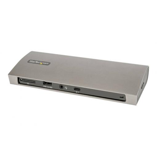 StarTech.com USB-C® dokovací stanice TB4CDOCKUE Vhodné pro značky (dokovací stanice pro notebook): univerzální napájení USB-C®, integrovaná čtečka karet, vč.