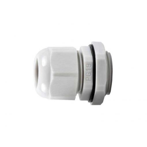 Kabelová průchodka PG-19 pro kabel 12-16mm bílá