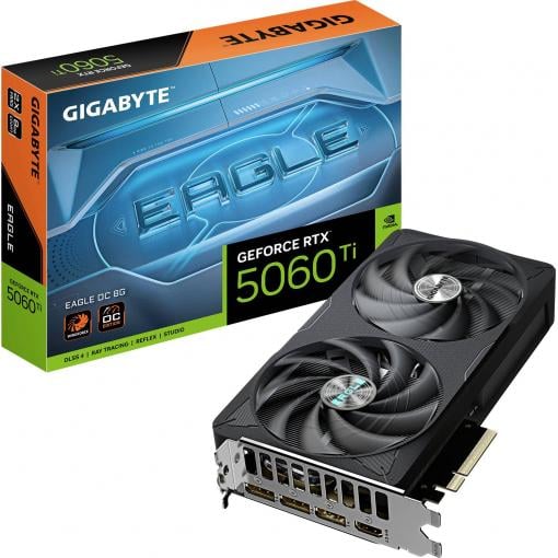 Gigabyte grafická karta Nvidia GeForce RTX 5060 Ti GeForce RTX 5060 Ti 8 GB GDDR7 RAM