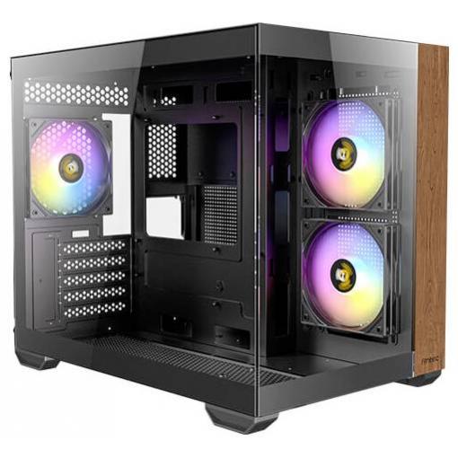 Antec CX600M mini tower herní pouzdro černá prachový filtr