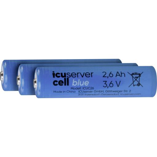 ICU CellPower Blau speciální akumulátor, Li-Ion, 2600 mAh, 1.2 V, 1 ks