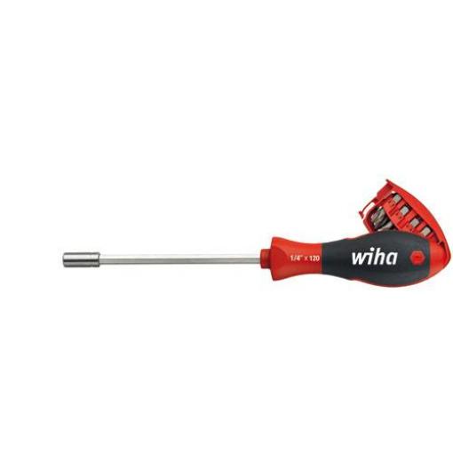 Wiha Magazin-Bithalter 8-tlg. im Soft-Finish Griff bitový šroubovák