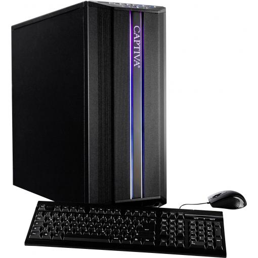 Captiva Gaming PC R69-346 AMD Ryzen 5 5500 4.2 GHz 16 GB RAM 1 TB SSD Nvidia NVIDIA GeForce RTX 3060 12 GB GDDR6 69346