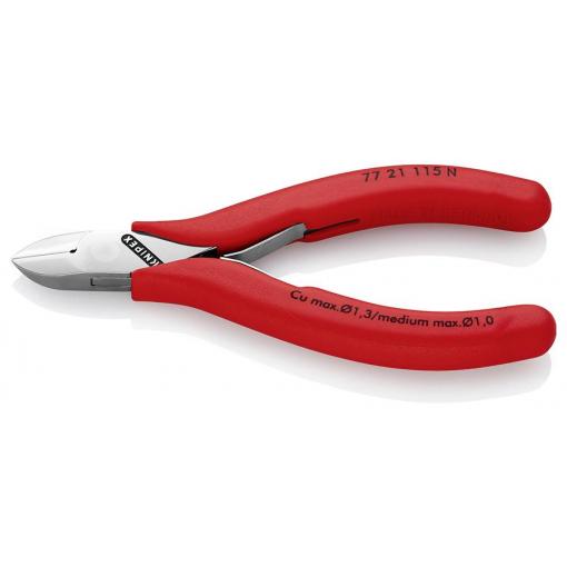 Knipex 77 21 115 N pro elektrotechniky boční štípací kleště 115 mm