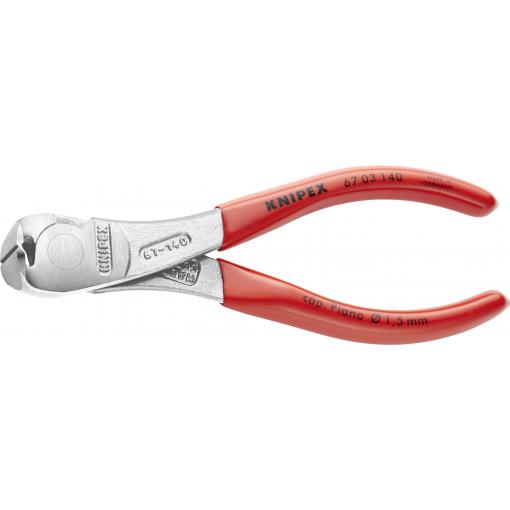 Knipex 67 03 140 pro elektroniku a jemnou mechaniku čelní štípací kleště 145 mm