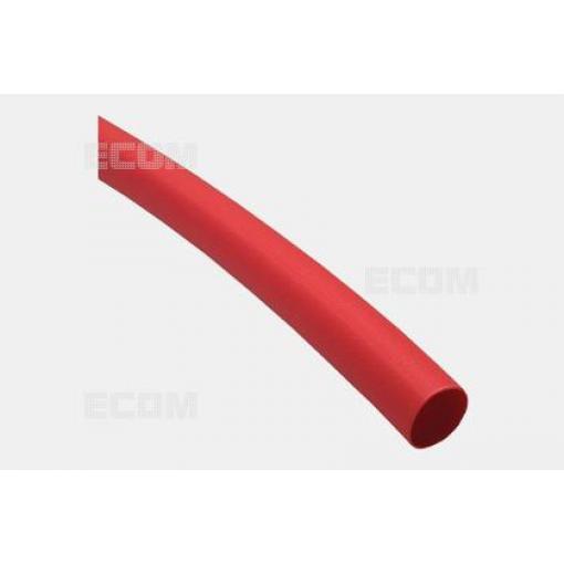 Smršťovací bužírka RSFR-H(H) 8,0 mm, 2:1, 125 °C, červená, 1 m