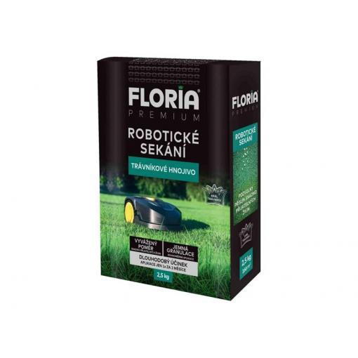 Trávníkové hnojivo FLORIA Premium pro robotické sekání 2,5kg