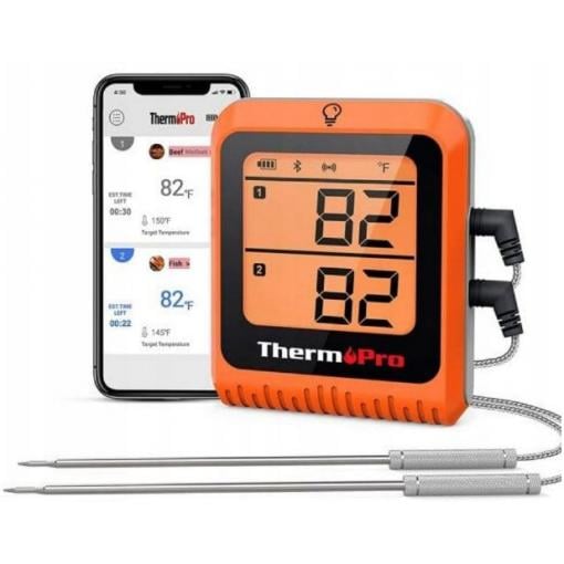 Teploměr ThermoPro TP-920 potravinářský, 2 sondy, Bluetooth 5.0