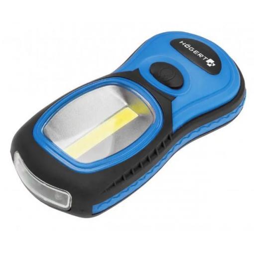 LED svítilna COB 3 W HOGERT, napájení 3× AAA, h_t635l