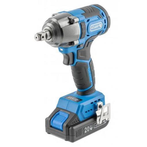 Utahovák rázový 1/2" HOGERT 20 V, 400 Nm, 2,0 Ah